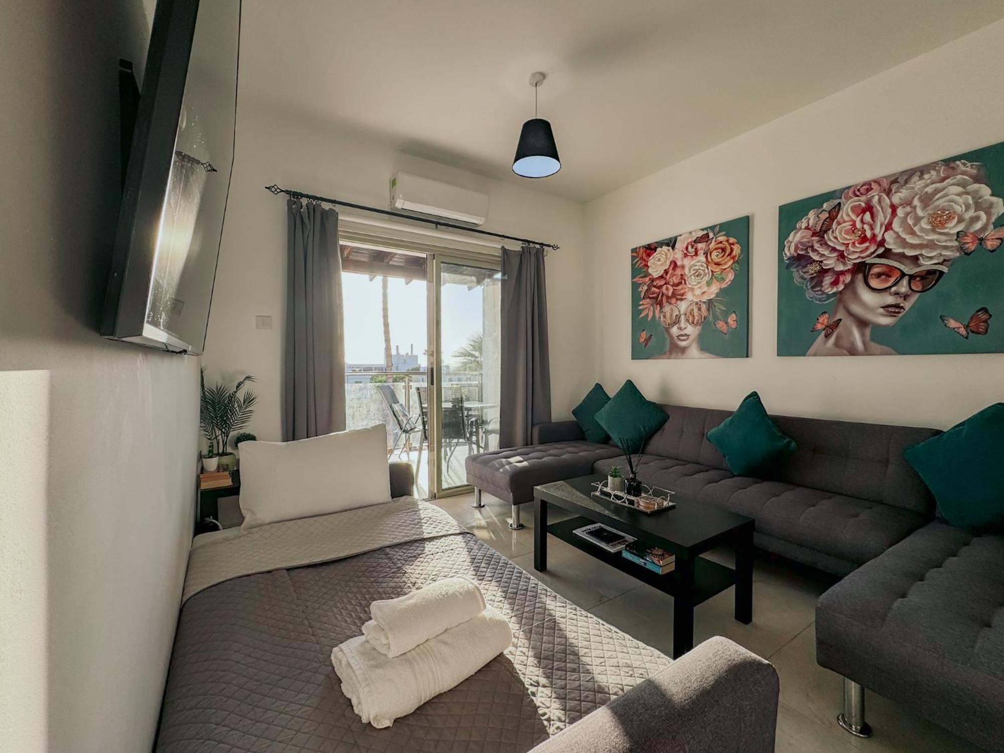 Ferienwohnung 1B Seaside Orchid, Sea, Center Paphos Exterior foto