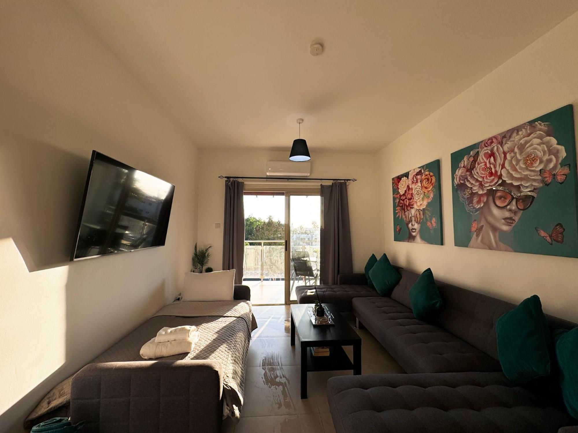 Ferienwohnung 1B Seaside Orchid, Sea, Center Paphos Exterior foto