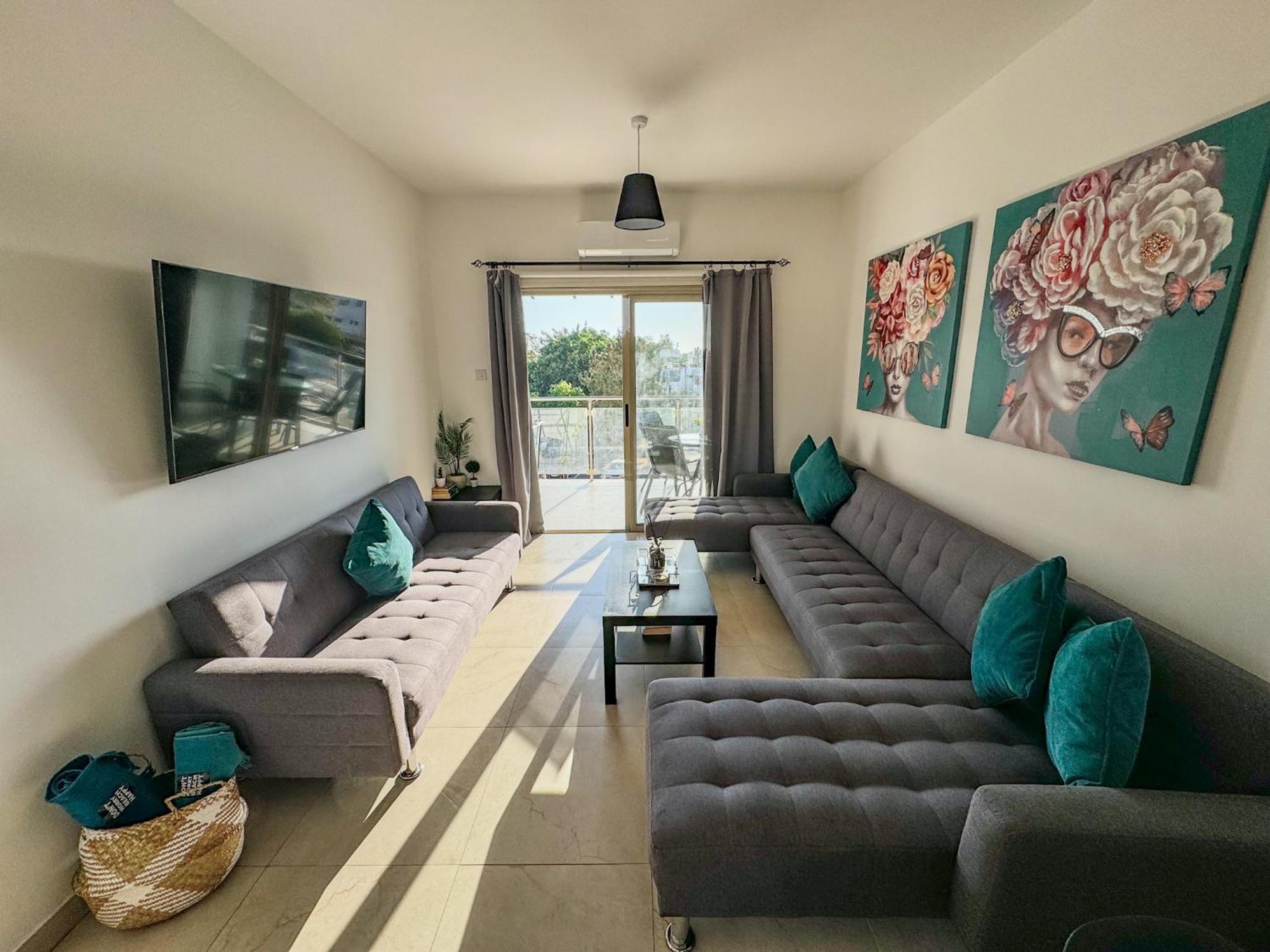 Ferienwohnung 1B Seaside Orchid, Sea, Center Paphos Exterior foto