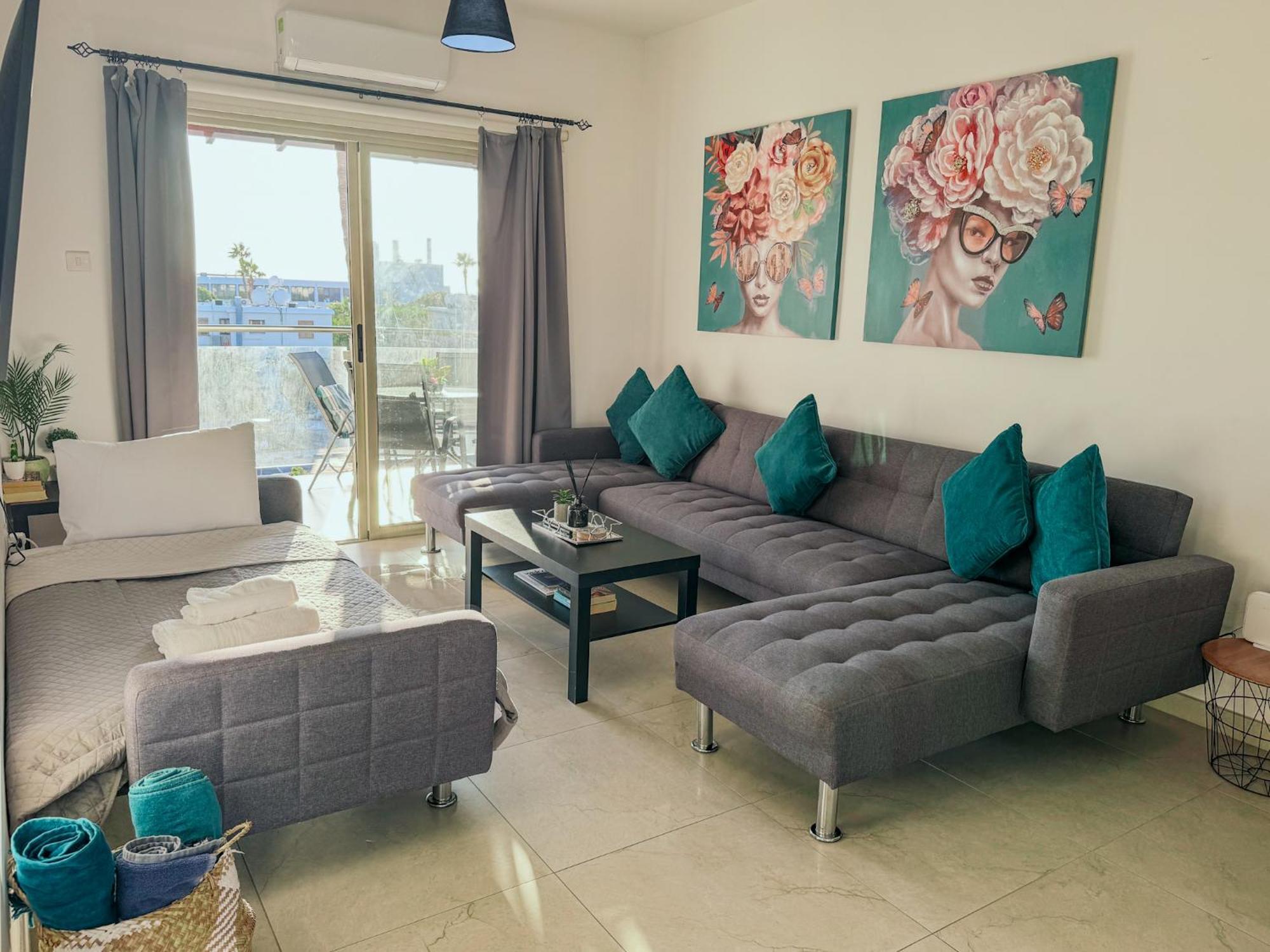 Ferienwohnung 1B Seaside Orchid, Sea, Center Paphos Exterior foto